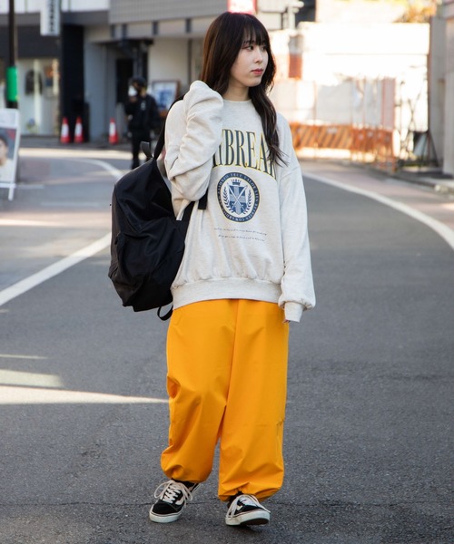 WEGO(ウィゴー)の「WEGO/トレーニングワイドパンツ(カーゴパンツ・メンズ・ブラック/ブルー/レッド/マスタード/パープル/グレー・MEDIUM/LARGE)」の9枚目の写真