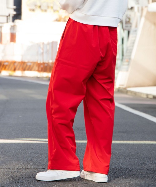 WEGO(ウィゴー)の「WEGO/トレーニングワイドパンツ(カーゴパンツ・メンズ・ブラック/ブルー/レッド/マスタード/パープル/グレー・MEDIUM/LARGE)」の17枚目の写真