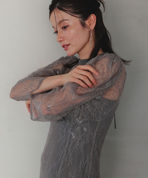 ✴︎未使用✴︎ Dorry Doll ドリードール ボレロ レイヤー レース ドレス ボレロレイヤーレースドレス成人式同窓会二次会（ドレス