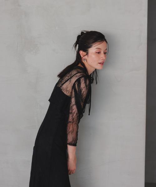 ★新品タグ付き★ドリードール　ボレロレイヤーレースドレス成人式同窓会二次会結婚式 ボレロレイヤーレースドレス成人式同窓会二次会（ドレス