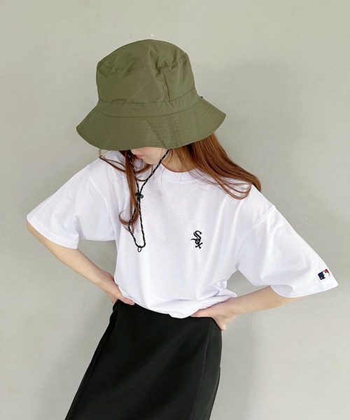 CLEA（クレア）の「UVカット/撥水パッカブルサファリハット（ハット・レディース・チャコールグレー/カーキ/ブラック/ベージュ・FREE）」の21枚目の写真