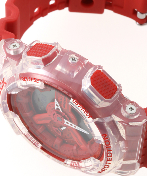 G-SHOCK(ジーショック)の「【Gshock/ジーショック】GA-110GL-4AJR【 ウォッチ 】(アナログ腕時計・レディース・レッド・FREE)」の3枚目の写真