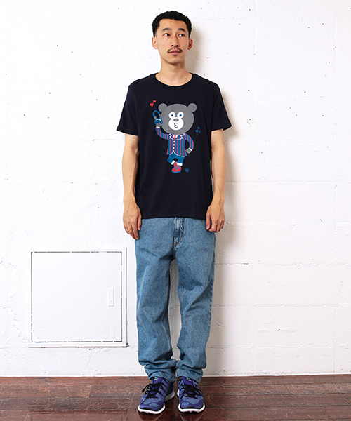 BEAMS T（ビームスティー）の「【WEB限定】FUJI ROCK FESTIVAL'15 × BEAMS / ”ROCK BEAR” by The Wonderful! design works. （Tシャツ/カットソー・メンズ・ホワイト/ネイビー・X-LARGE/SMALL/MEDIUM/LARGE）」の8枚目の写真