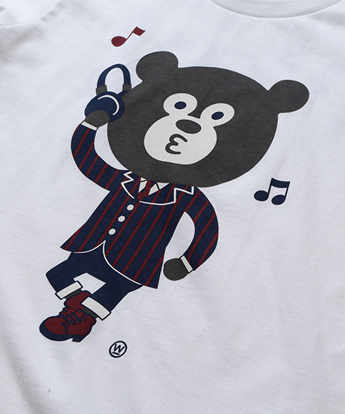 BEAMS T（ビームスティー）の「【WEB限定】FUJI ROCK FESTIVAL'15 × BEAMS / ”ROCK BEAR” by The Wonderful! design works. （Tシャツ/カットソー・メンズ・ホワイト/ネイビー・X-LARGE/SMALL/MEDIUM/LARGE）」の14枚目の写真