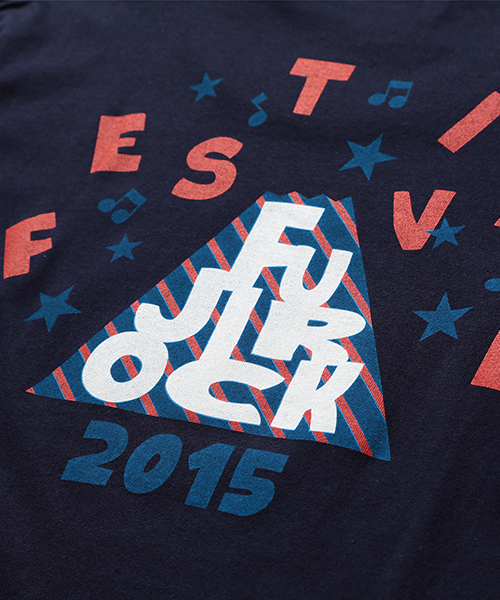 BEAMS T（ビームスティー）の「【WEB限定】FUJI ROCK FESTIVAL'15 × BEAMS / ”ROCK BEAR” by The Wonderful! design works. （Tシャツ/カットソー・メンズ・ホワイト/ネイビー・X-LARGE/SMALL/MEDIUM/LARGE）」の13枚目の写真