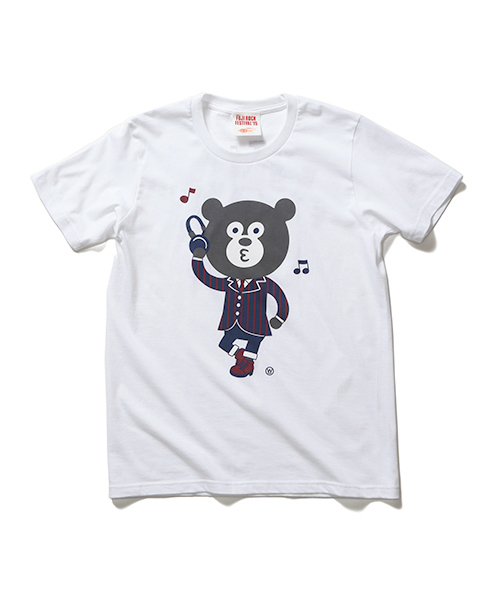 BEAMS T（ビームスティー）の「【WEB限定】FUJI ROCK FESTIVAL'15 × BEAMS / ”ROCK BEAR” by The Wonderful! design works. （Tシャツ/カットソー・メンズ・ホワイト/ネイビー・X-LARGE/SMALL/MEDIUM/LARGE）」の17枚目の写真