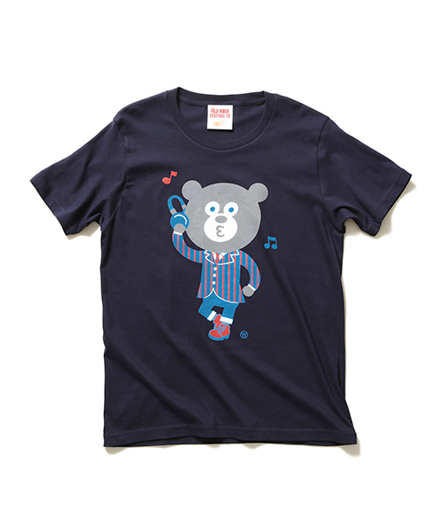 BEAMS T（ビームスティー）の「【WEB限定】FUJI ROCK FESTIVAL'15 × BEAMS / ”ROCK BEAR” by The Wonderful! design works. （Tシャツ/カットソー・メンズ・ホワイト/ネイビー・X-LARGE/SMALL/MEDIUM/LARGE）」の18枚目の写真