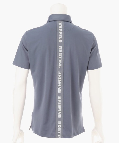 BRIEFING ブリーフィング MENS BACK LOGO LINE GO/LOOK!（ゴルック） | BRIEFING MENS BACK LOGO LINE BD SHIRT