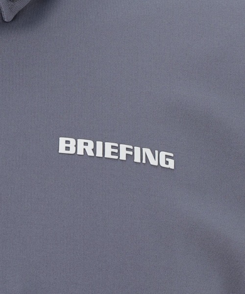 BRIEFING（ブリーフィング）の「【ブリーフィングゴルフ】MENS BACK LOGO LINE BD SHIRT（ポロシャツ・メンズ・ブラック/ベージュ/ホワイト/ネイビー/グレー・L/XL/M）」の19枚目の写真
