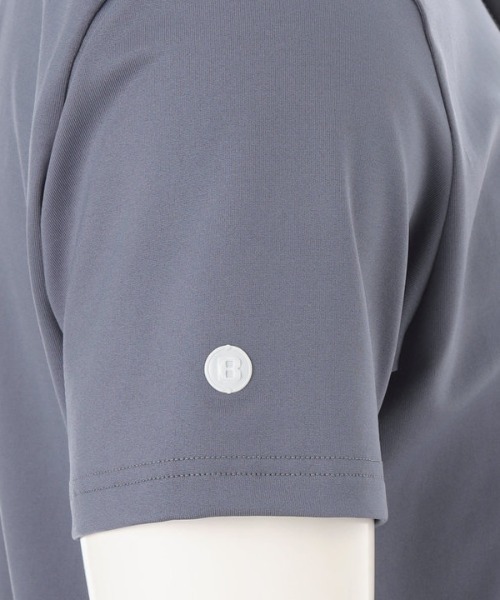 BRIEFING（ブリーフィング）の「【ブリーフィングゴルフ】MENS BACK LOGO LINE BD SHIRT（ポロシャツ・メンズ・ブラック/ベージュ/ホワイト/ネイビー/グレー・L/XL/M）」の20枚目の写真