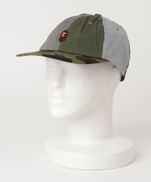 A BATHING APE（アベイシングエイプ）の「CRAZY PANEL CAP M