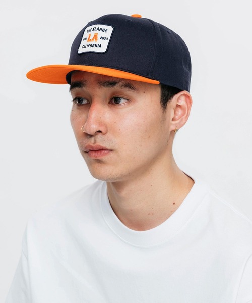 XLARGE（エクストララージ）の「WORKER PATCH CAP（キャップ・メンズ・ブラック/オレンジ/ネイビー・ONE SIZE）」の10枚目の写真