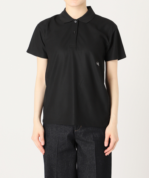 Charles Chaton(シャルルシャトン)の「golf girl shirt ゴルフガールシャツ(ポロシャツ・レディース・ピンク/アイボリー/ブラック・FREE)」の19枚目の写真