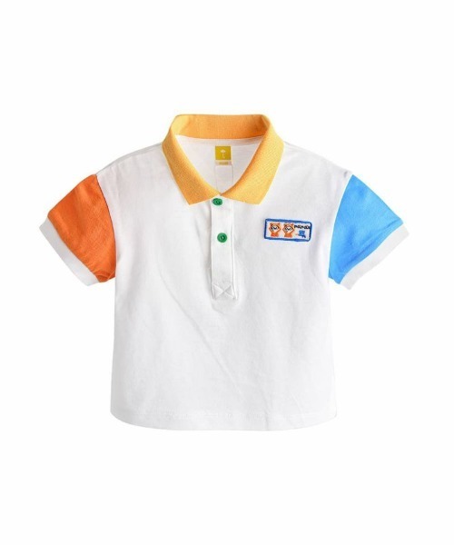 moimoln(モイモルン)の「【セットアップ】アローカラフルトップス&パンツ(Tシャツ/カットソー・キッズ・アイボリー・80cm/90cm/100cm/110cm/120cm)」の3枚目の写真