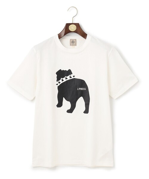 J.PRESS(ジェイプレス)の「【UNISEX】バックブルTシャツ(Tシャツ/カットソー・メンズ・ダルブルー系/サックスブルー系/ホワイト系/スモーキーグリーン系/ライラック系/グレー系・SMALL/MEDIUM/LARGE/X-LARGE)」の3枚目の写真