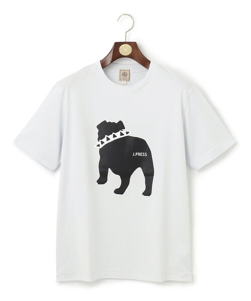 J.PRESS(ジェイプレス)の「【UNISEX】バックブルTシャツ(Tシャツ/カットソー・メンズ・ダルブルー系/サックスブルー系/ホワイト系/スモーキーグリーン系/ライラック系/グレー系・SMALL/MEDIUM/LARGE/X-LARGE)」の5枚目の写真