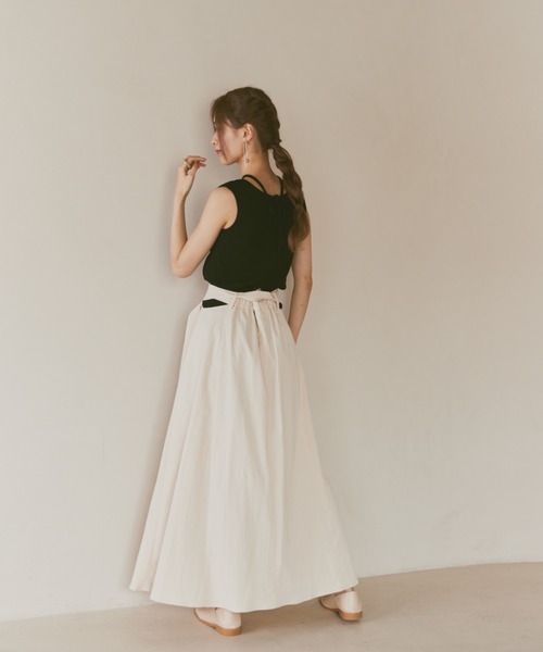 【新品タグ付】ドゥーズィエムクラス サイドスリット フレアスカート 36 新品タグ付】ドゥーズィエムクラス サイドスリット フレアスカート 36