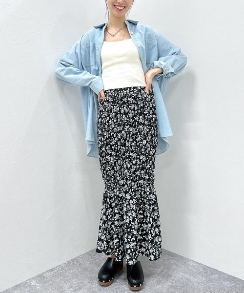 FOREVER 21（フォーエバー トゥエンティーワン）の「【STREET】デニムシャツワンピース（ワンピース・レディース・スカイブルー/ブルー/ネイビー・FREE）」の15枚目の写真