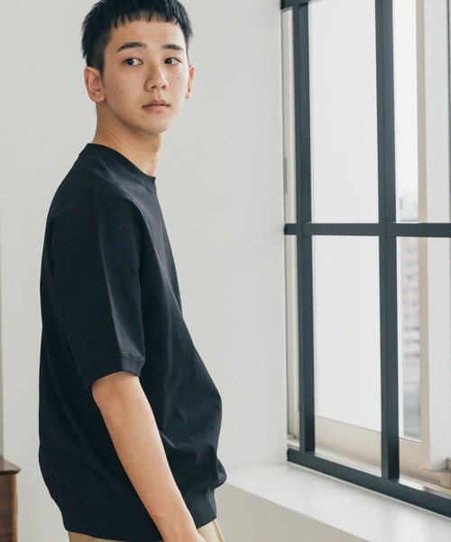 FORK&SPOON（フォークアンドスプーン）の「FORK&SPOON　ヘビーウェイト天竺ショートスリーブTシャツ（Tシャツ/カットソー・メンズ・オフホワイト/ブラック/グリーン系その他/ベージュ・4/5）」の14枚目の写真