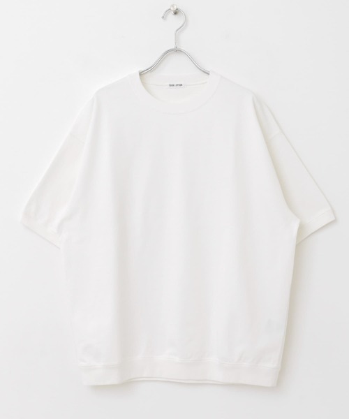 FORK&SPOON（フォークアンドスプーン）の「FORK&SPOON　ヘビーウェイト天竺ショートスリーブTシャツ（Tシャツ/カットソー・メンズ・オフホワイト/ブラック/グリーン系その他/ベージュ・4/5）」の10枚目の写真