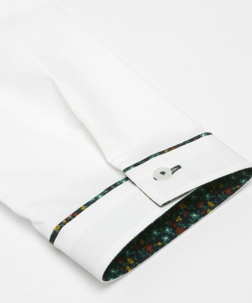 TOKYO SHIRTS(トウキョウシャツ)の「透け防止 形態安定ノーアイロン スキッパー 七分袖ビジネスワイシャツ(ビジネスシャツ・レディース・ホワイト・LL/S/M/L/XL)」の6枚目の写真