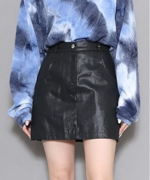 Figments | コーティングミニスカート(スカート)