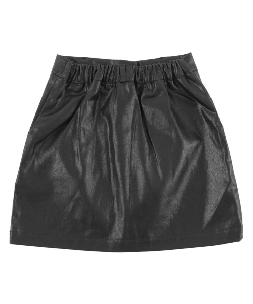 Figments（フィグメンツ）の「コーティングミニスカート（スカート・レディース・ブラック/ネイビー・FREE）」の3枚目の写真
