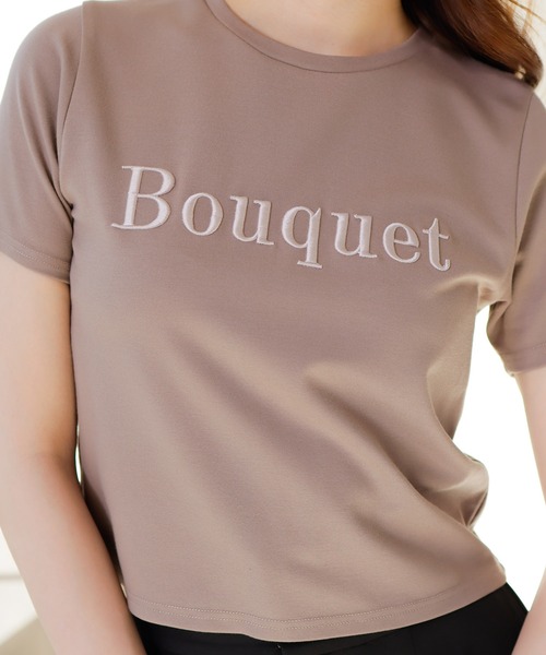 LIPSERVICE(リップサービス)の「Bouquet Tシャツ(Tシャツ/カットソー・レディース・ブラック/ホワイト/モカ/その他1・FREE)」の11枚目の写真