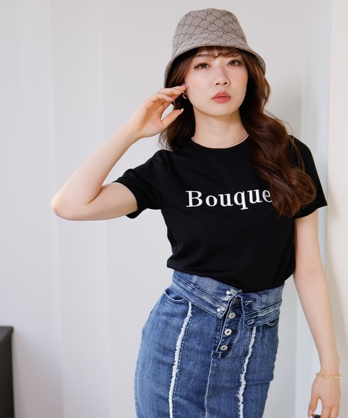 LIPSERVICE(リップサービス)の「Bouquet Tシャツ(Tシャツ/カットソー・レディース・ブラック/ホワイト/モカ/その他1・FREE)」の16枚目の写真