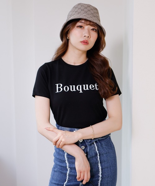 LIPSERVICE(リップサービス)の「Bouquet Tシャツ(Tシャツ/カットソー・レディース・ブラック/ホワイト/モカ/その他1・FREE)」の21枚目の写真