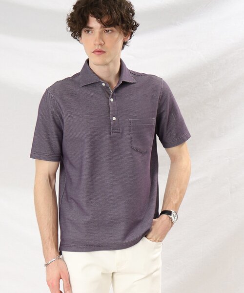 セール】◇【抗菌防臭】ハニカムメランジ ポロシャツ シーズン