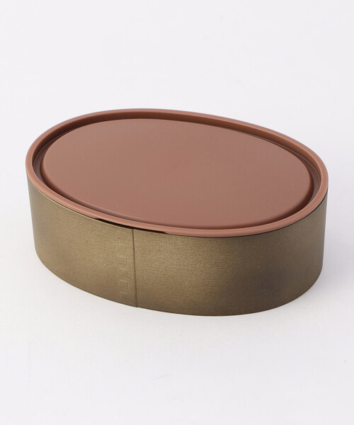 MONO　COMME CA（モノコムサ）の「一段ランチボックス(大)（お弁当箱・レディース・ベージュ/ブラウン・FREE）」の6枚目の写真