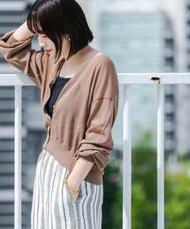 サマーニットカーディガン