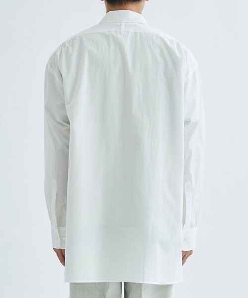 URU(ウル)の「LONG SLEEVE SHIRTS(シャツ/ブラウス・メンズ・ホワイト/サックスブルー・1/2)」の6枚目の写真