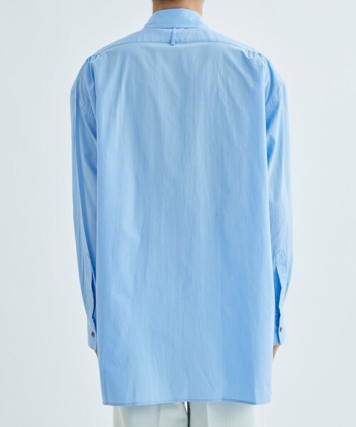 URU(ウル)の「LONG SLEEVE SHIRTS(シャツ/ブラウス・メンズ・ホワイト/サックスブルー・1/2)」の16枚目の写真