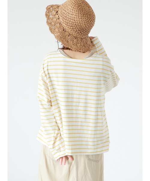 ehka sopo（エヘカソポ）の「ペーパーちびつばハット（ハット・レディース・キナリ/ベージュ/ブラック・ﾌﾘ-）」の4枚目の写真