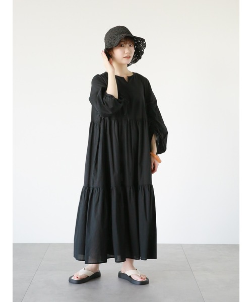 ehka sopo（エヘカソポ）の「ペーパーちびつばハット（ハット・レディース・キナリ/ベージュ/ブラック・ﾌﾘ-）」の21枚目の写真