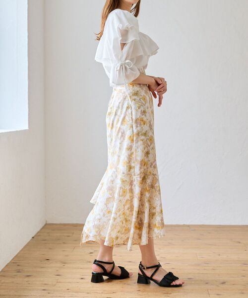 MAJESTIC LEGON(マジェスティックレゴン)の「ランダムティアードスカート(スカート・レディース・ブラック/イエロー系その他/アイボリー/ブラック系その他・SMALL/MEDIUM)」の22枚目の写真