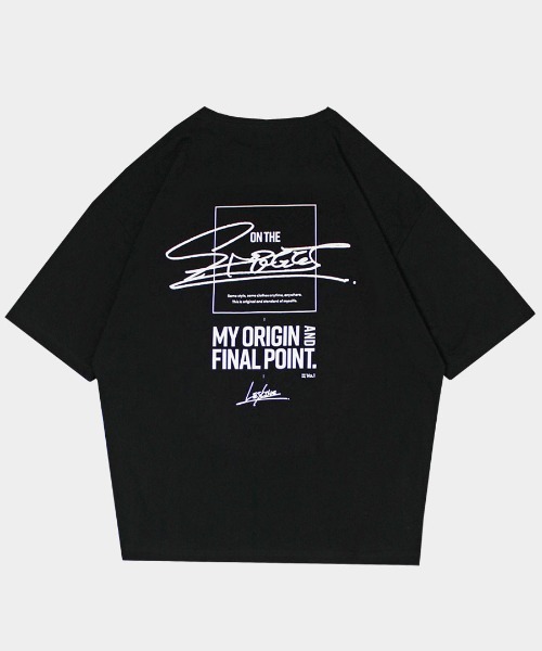 Leyline（レイライン）の「【Leyline】ビッグシルエットTシャツ「b/s street tee」（Tシャツ/カットソー・メンズ・ホワイト/ブラック・MEDIUM/LARGE/X-LARGE）」の8枚目の写真