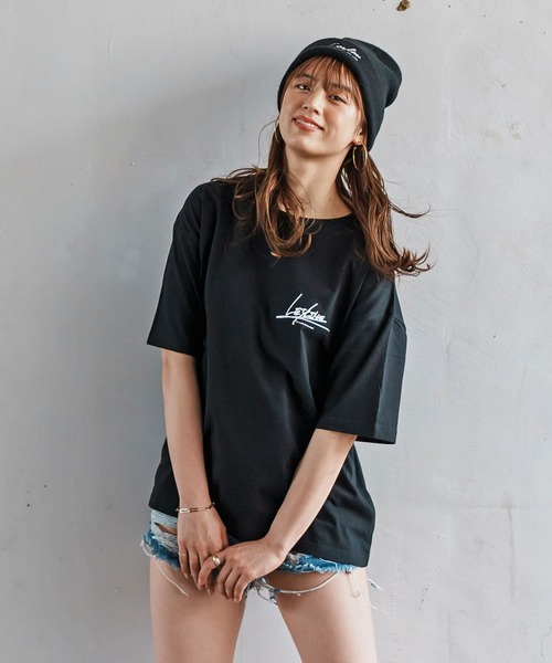 Leyline（レイライン）の「【Leyline】ビッグシルエットTシャツ「b/s street tee」（Tシャツ/カットソー・メンズ・ホワイト/ブラック・MEDIUM/LARGE/X-LARGE）」の3枚目の写真