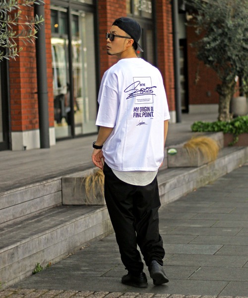 Leyline（レイライン）の「【Leyline】ビッグシルエットTシャツ「b/s street tee」（Tシャツ/カットソー・メンズ・ホワイト/ブラック・MEDIUM/LARGE/X-LARGE）」の13枚目の写真