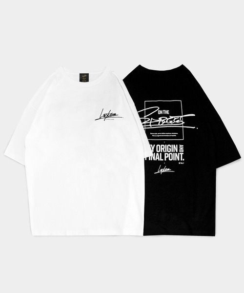 Leyline（レイライン）の「【Leyline】ビッグシルエットTシャツ「b/s street tee」（Tシャツ/カットソー・メンズ・ホワイト/ブラック・MEDIUM/LARGE/X-LARGE）」の4枚目の写真