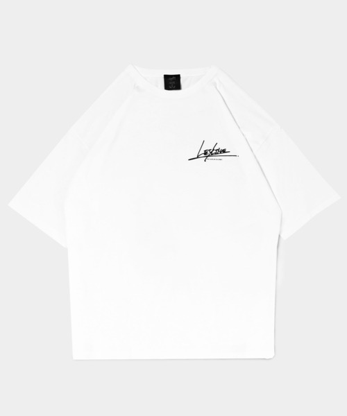 Leyline（レイライン）の「【Leyline】ビッグシルエットTシャツ「b/s street tee」（Tシャツ/カットソー・メンズ・ホワイト/ブラック・MEDIUM/LARGE/X-LARGE）」の18枚目の写真