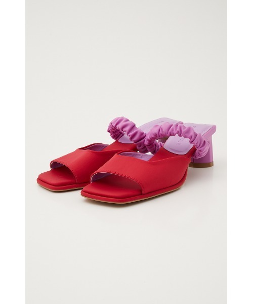 RODEO CROWNS WIDE BOWL（ロデオクラウンズワイドボウル）の「バイカラーミュール（サンダル・レディース・ブルー系その他/ブラック系その他/ピンク系その他・MEDIUM/LARGE）」の21枚目の写真