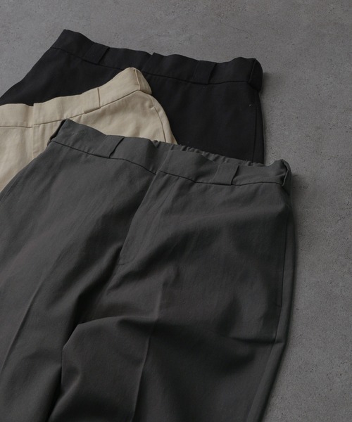 ZIP FIVE（ジップファイブ）の「【ZIP FIVE】ハイウエストタックワイド