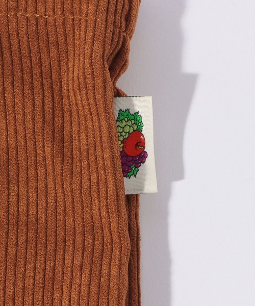 FRUIT OF THE LOOM(フルーツオブザルーム)の「FRUIT OF THE LOOM CORDUROY TOTE BAG(トートバッグ・メンズ・ベージュ/ブラック/ブラウン・FREE)」の8枚目の写真