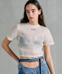 PRANK PROJECT | シアーラッセルジップトップ / See-Through Raschel Zip Top(Tシャツ/カットソー)