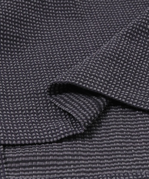 URBAN RESEARCH（アーバンリサーチ）の「3Dエアトリコットオープンカラーシャツ（シャツ/ブラウス・メンズ・ブルー系その他/チャコールグレー・LARGE/MEDIUM）」の16枚目の写真