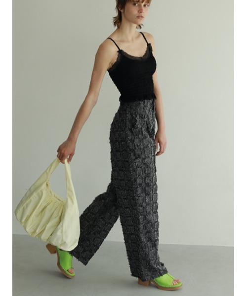 AMAIL（アマイル）の「Tweed motif pants（その他パンツ・レディース・ブラック/ブルー・FREE）」の10枚目の写真