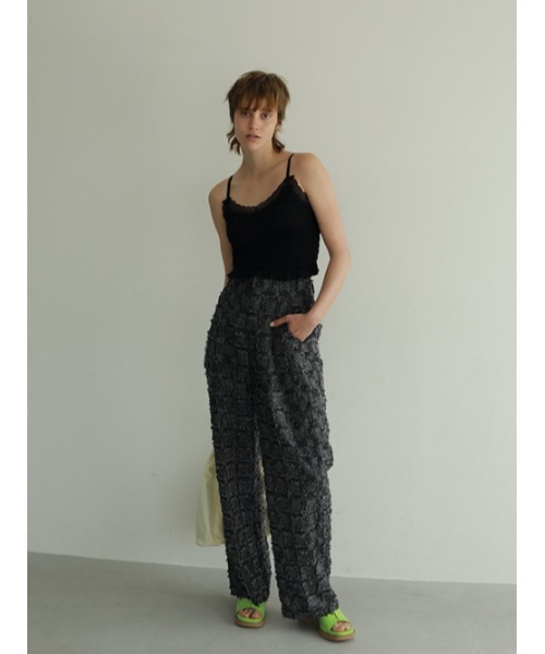AMAIL（アマイル）の「Tweed motif pants（その他パンツ・レディース・ブラック/ブルー・FREE）」の13枚目の写真